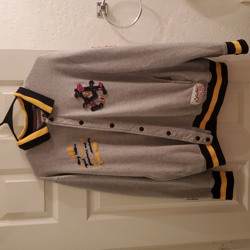 Vintage 1999 Akdmks Track varsity jacket